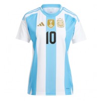 Argentina Lionel Messi #10 Domaci Dres za Ženska Copa America 2024 Kratak Rukav